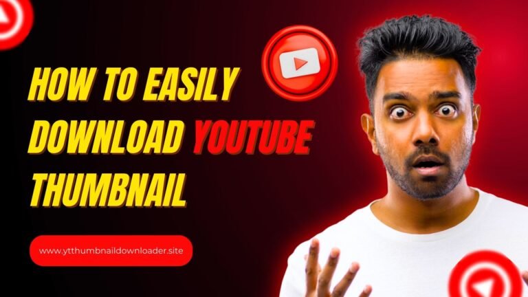 download youtube thumbnail