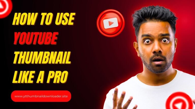 use youtube thumbnail